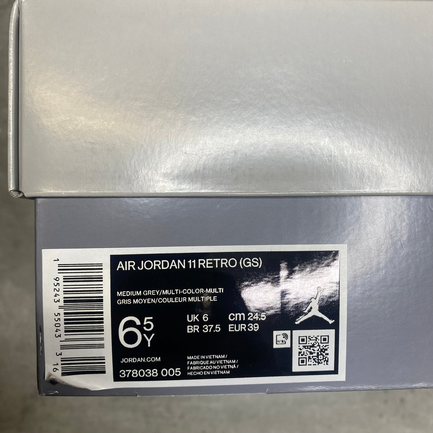 Jordan 11 Cool Grey (39EU)