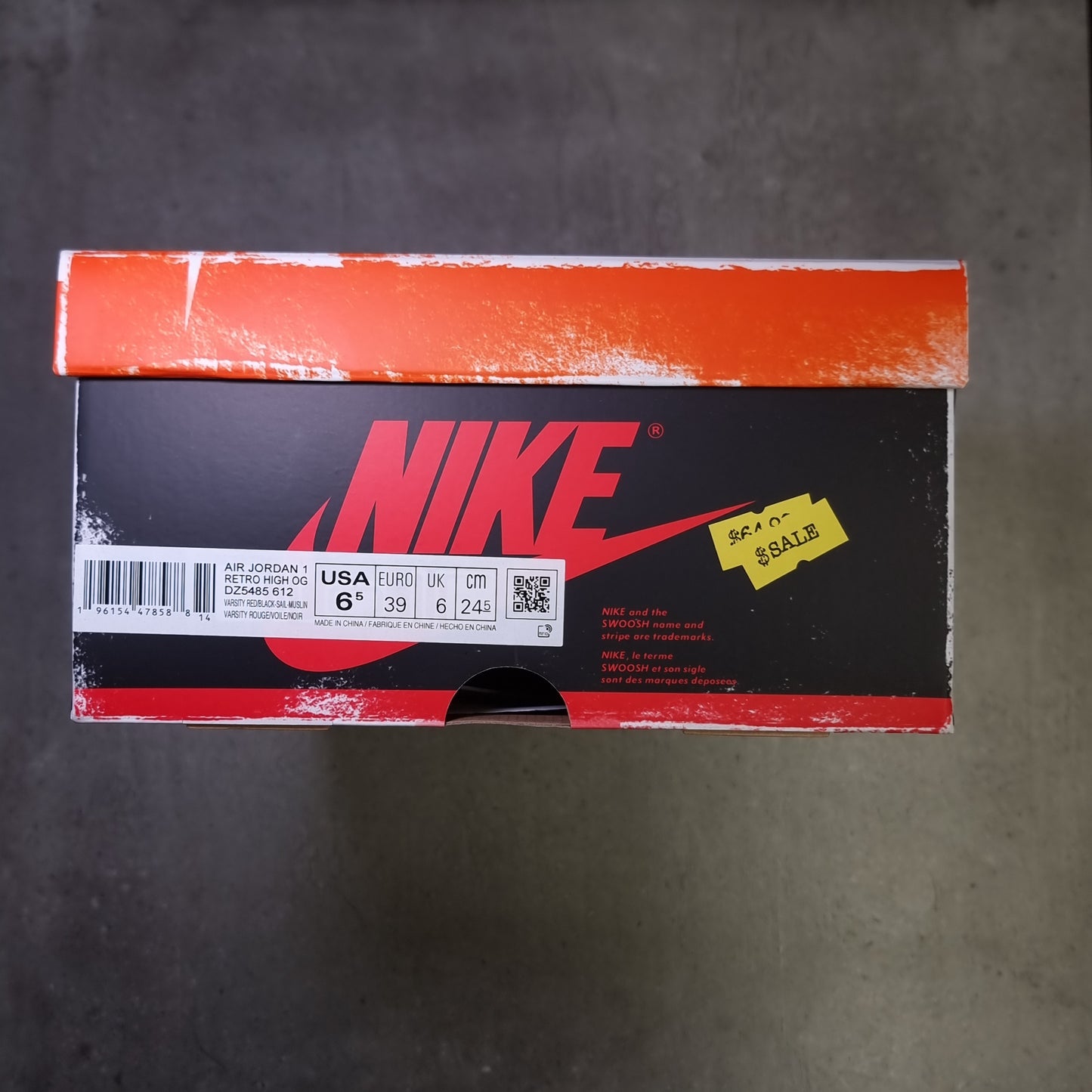 Jordan 1 High Lost and Found (39EU)