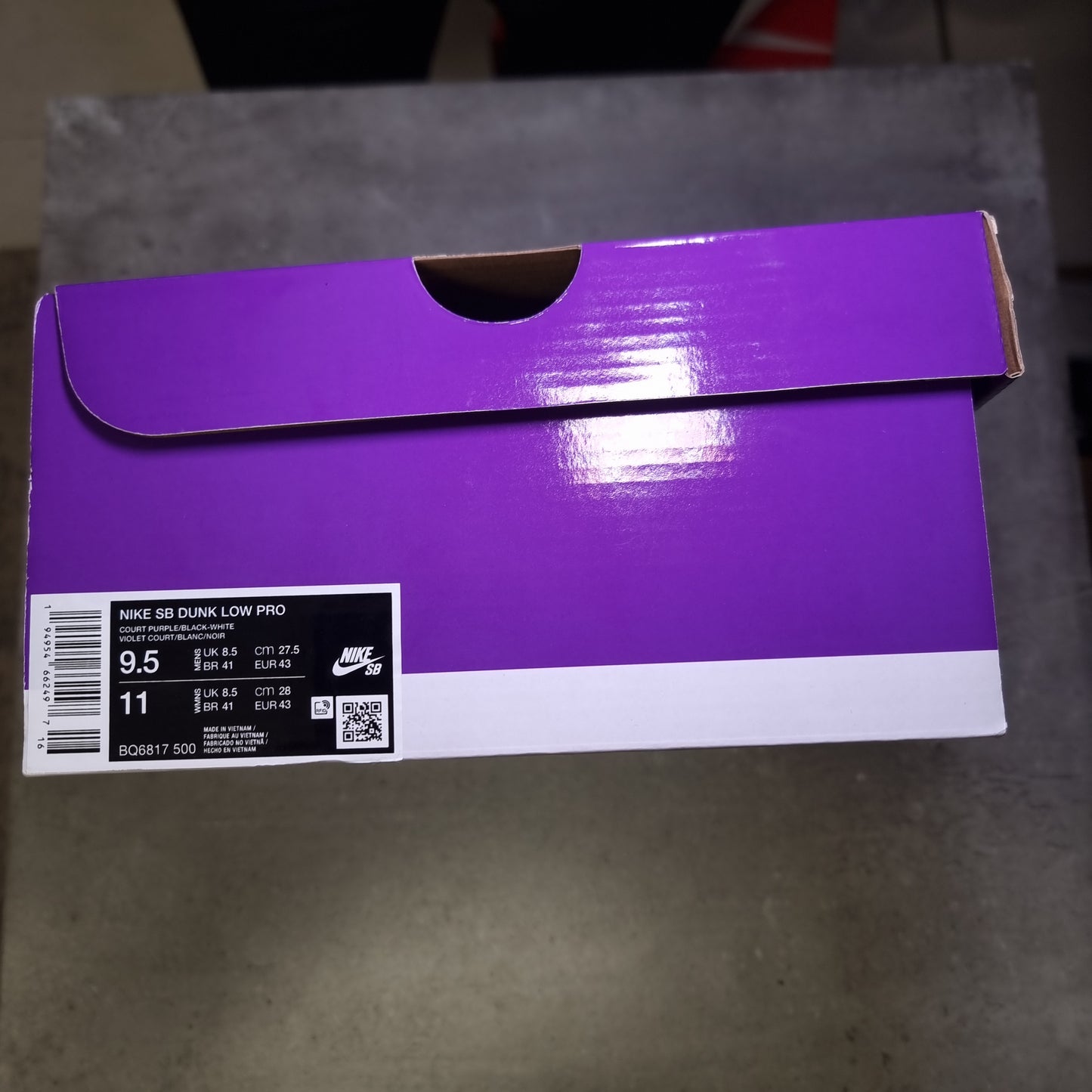 Dunk SB Court Purple (43EU)