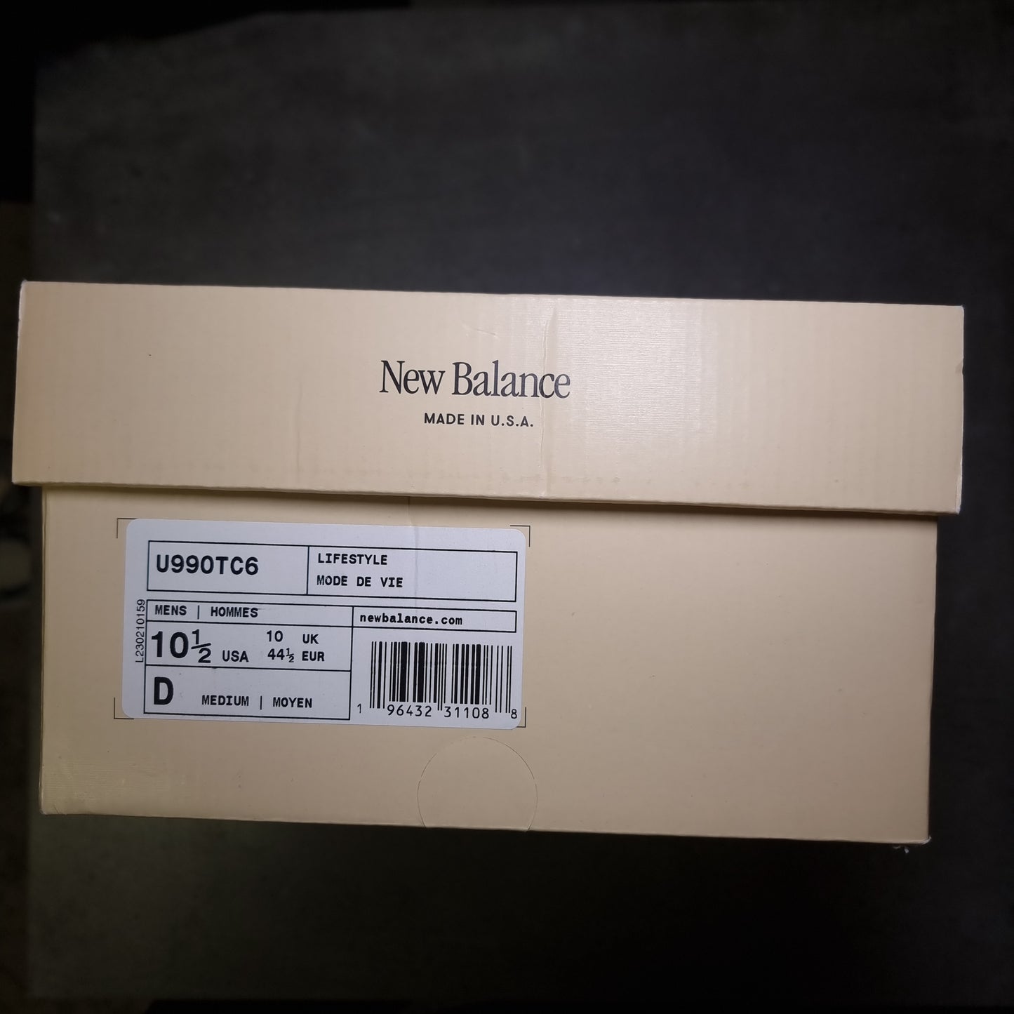 New Balance 990 USA Blue Grey (44.5EU)