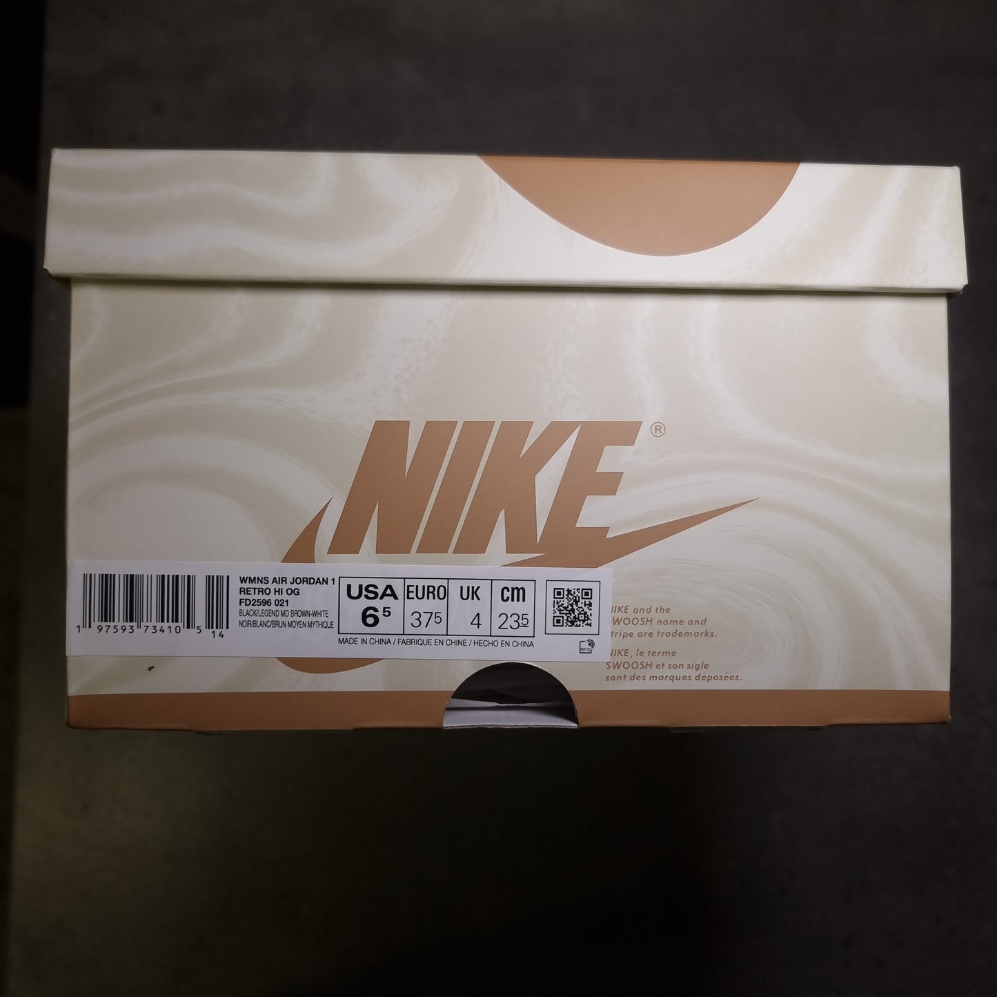 Jordan 1 High Latte (37.5EU)
