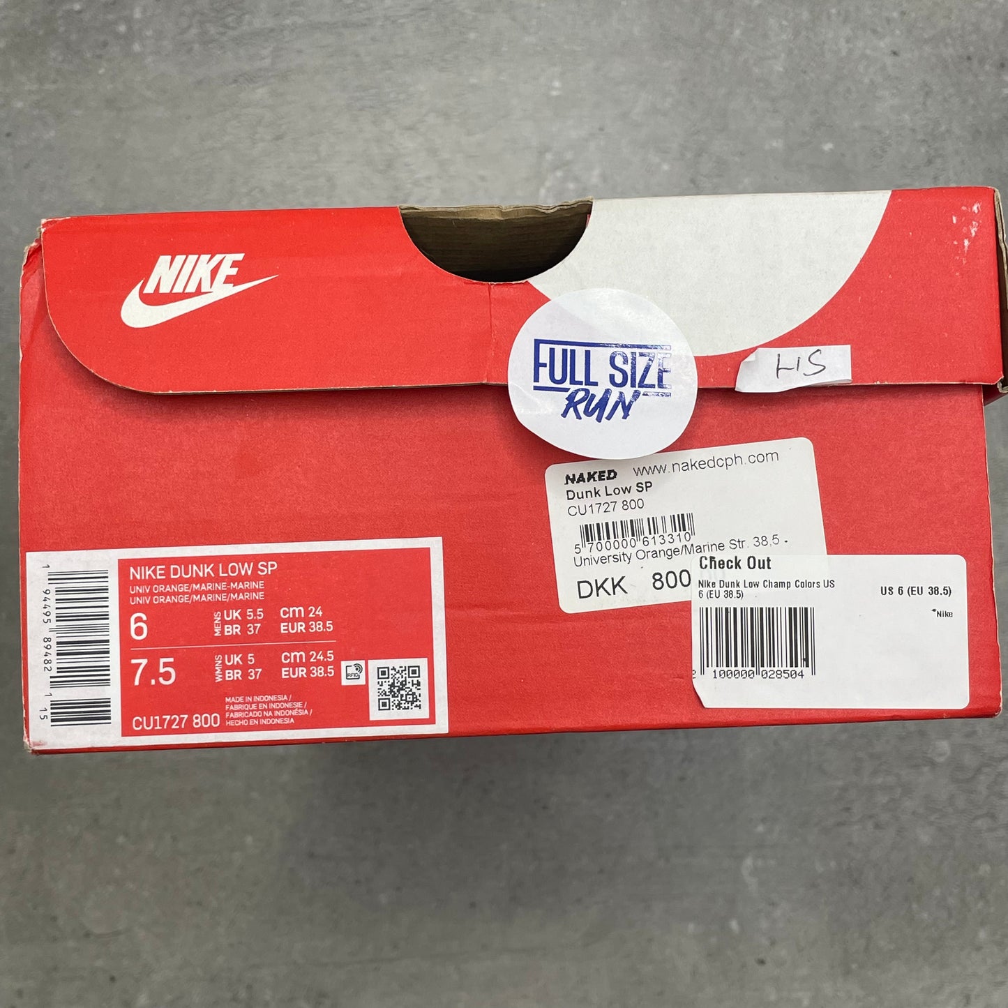 Dunk Low Champ Colors (38.5EU)