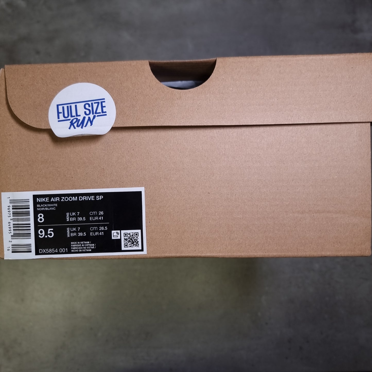 Nocta Air Zoom Black White (41EU)