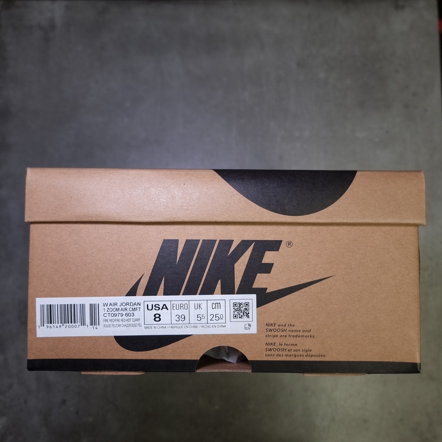 Jordan 1 High Zoom Confort Curry (38EU)
