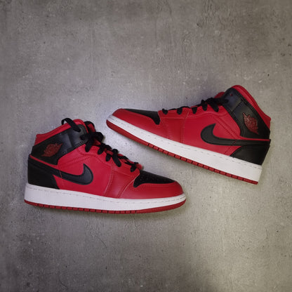 Jordan 1 Mid Red Black (37.5EU)