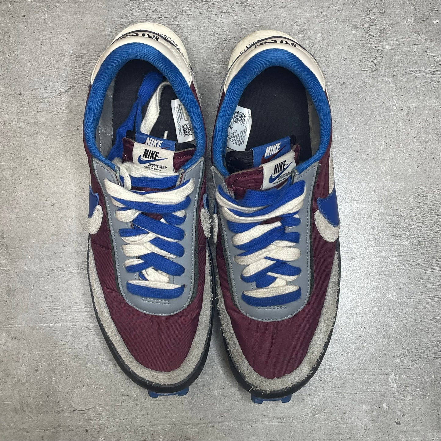 Sacai LD Waffle Maroon (42.5EU) NO BOX