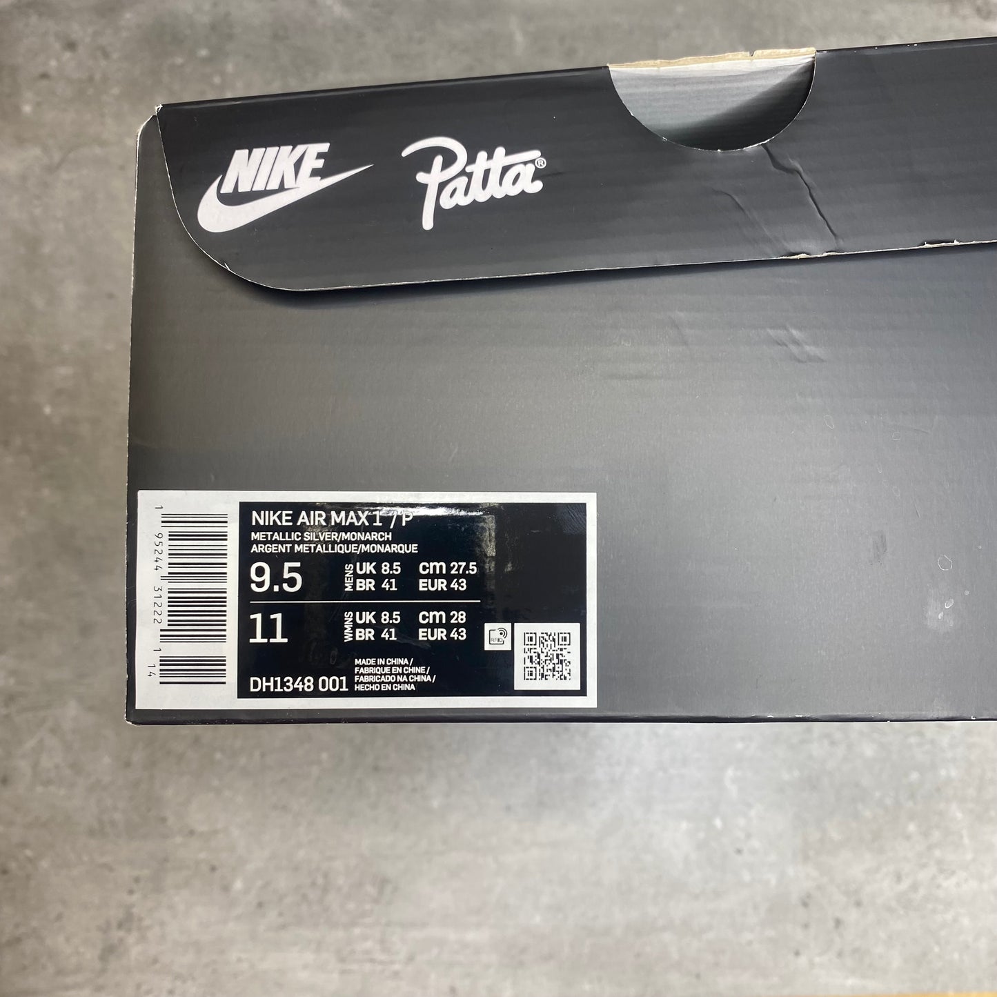 Air Max 1 Patta Monarch (43EU)