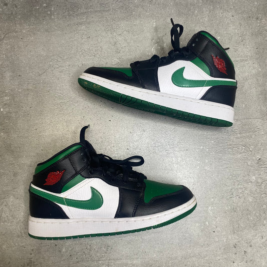 Jordan 1 Mid Black Green (38EU)