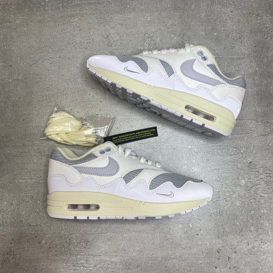 Air Max 1 Patta White (37.5EU)