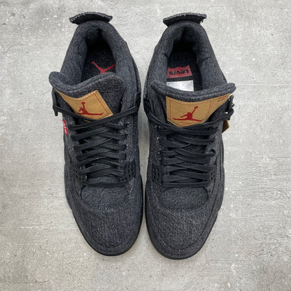 Jordan 4 Levis Black (44.5EU)