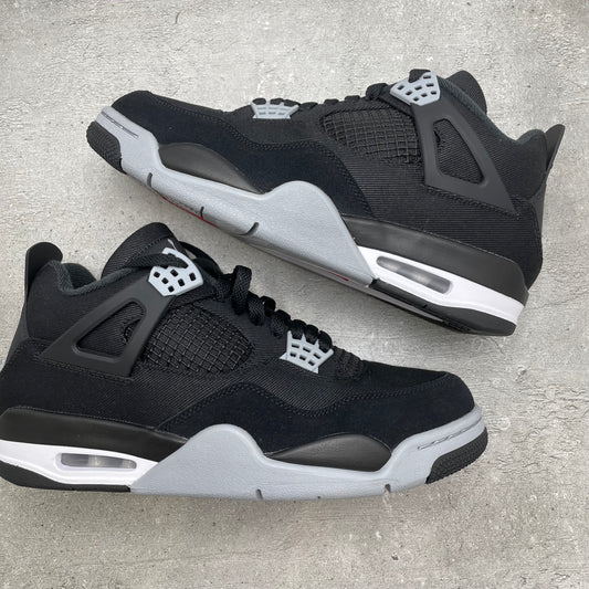 Jordan 4 Black Canvas (43EU)