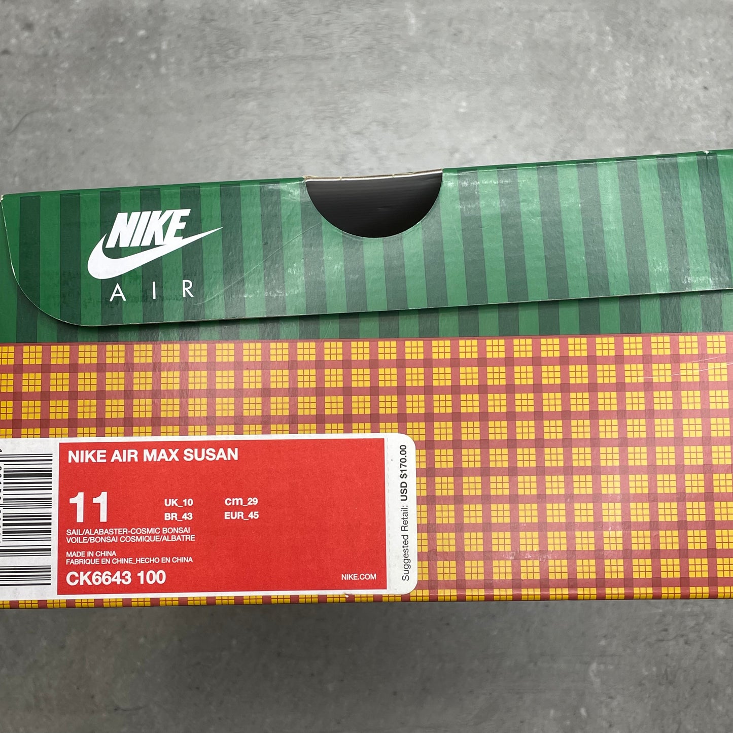 Air Max 1 Susan Missing Link (45EU)