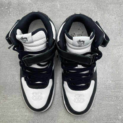 Jordan 1 Mid Stussy Black (41EU)