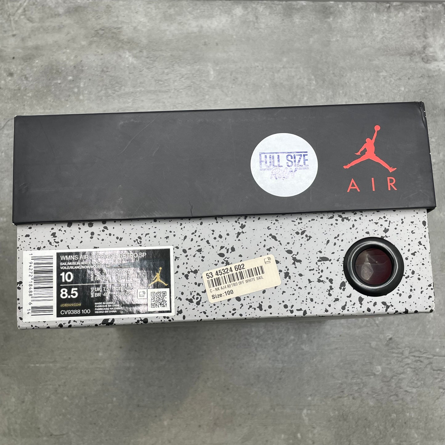 Jordan 4 Off White Sail (42EU)