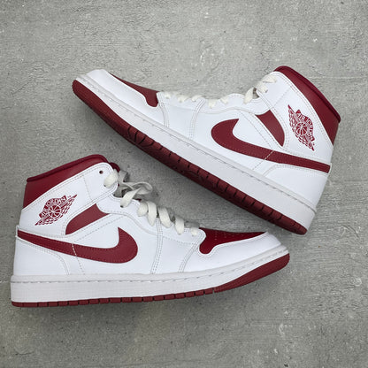 Jordan 1 Mid White Pomegranate (40EU)