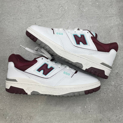 New Balance 550 Burgundy Turquoise (40.5EU)