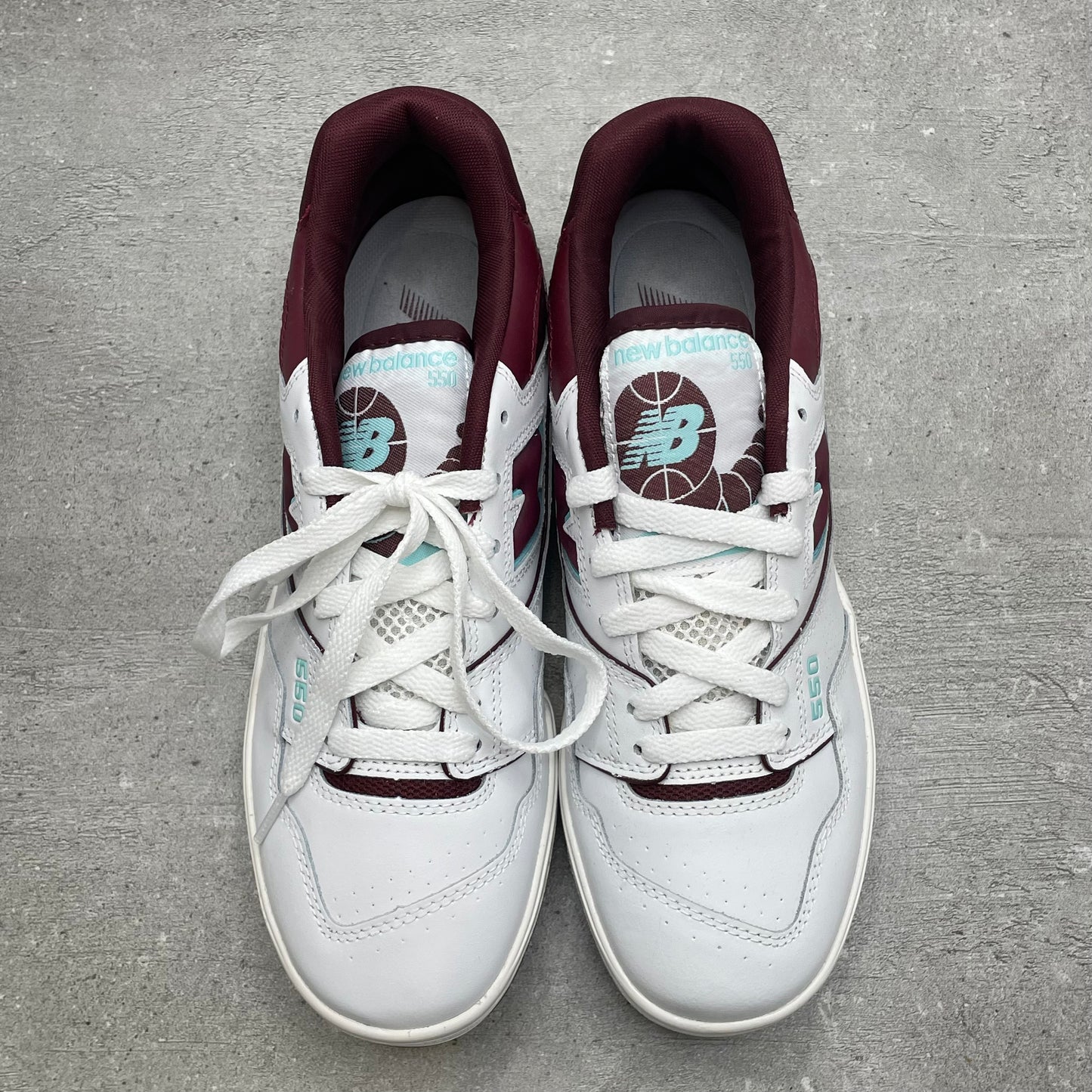 New Balance 550 Burgundy Turquoise (40.5EU)