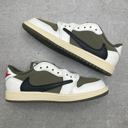 Jordan 1 Low Travis Scott Medium Olive PS (31EU)