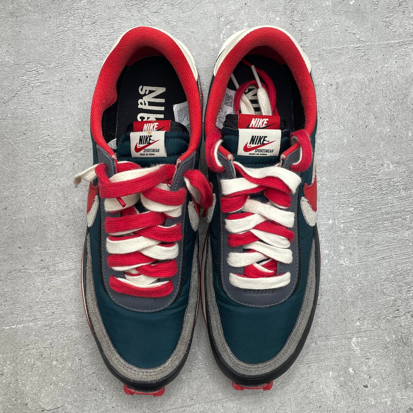 Sacai LD Waffle Midnight Spruce Red (42.5EU)