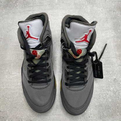 Jordan 5 Off White Black (42.5EU) NO BOX