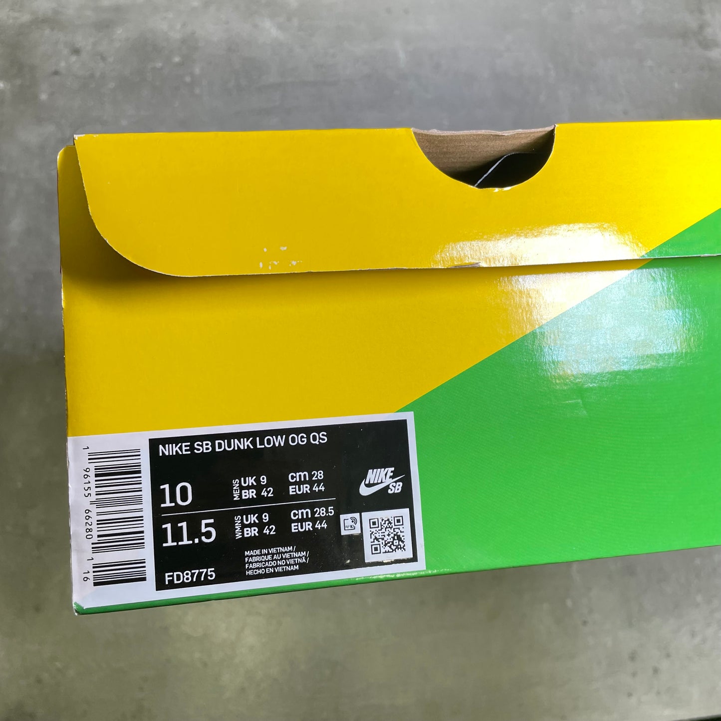 Dunk SB Huf NYC (44EU)
