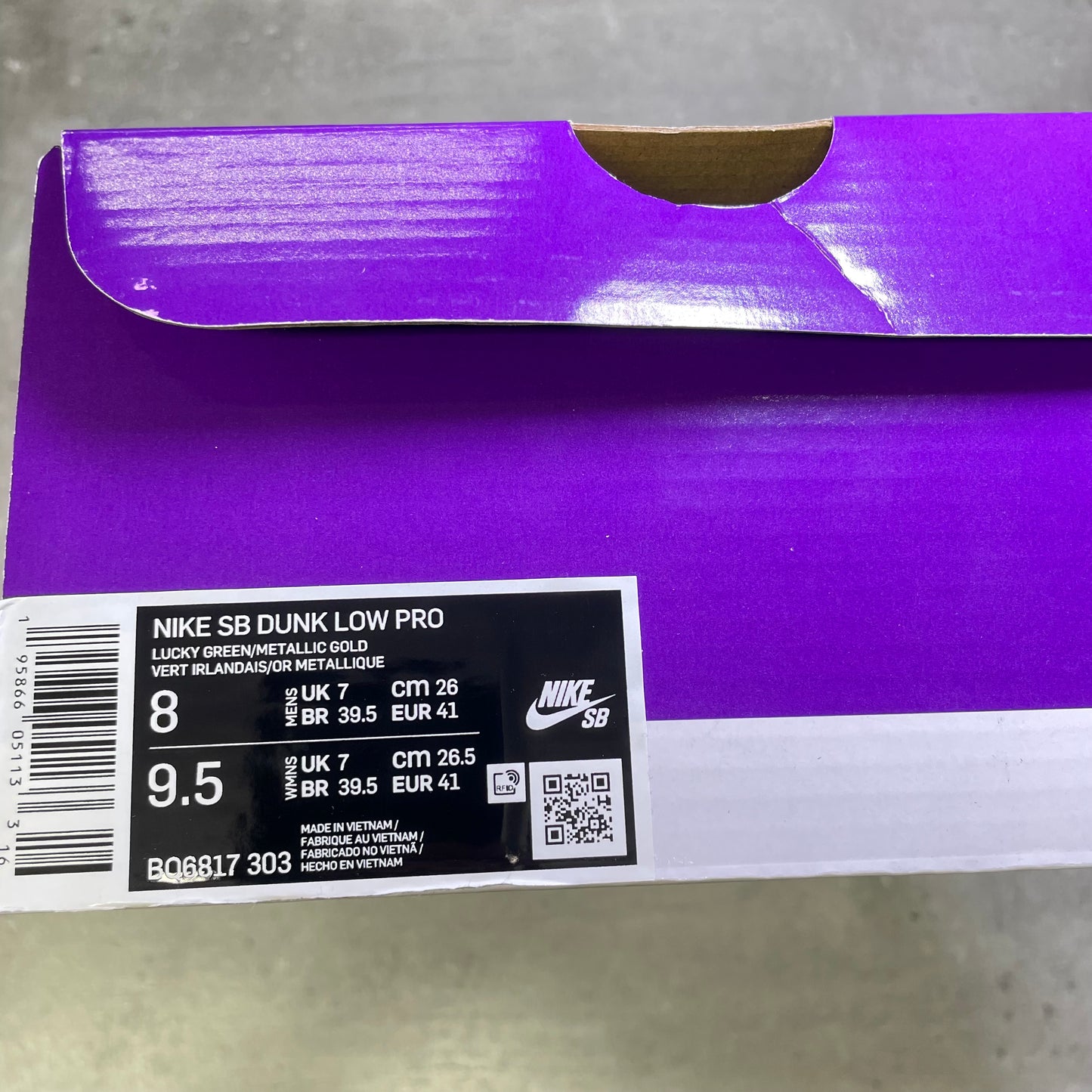 Dunk SB Saint Patrick (41EU)