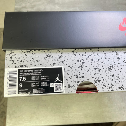 Jordan 4 Fire Red (40.5EU)