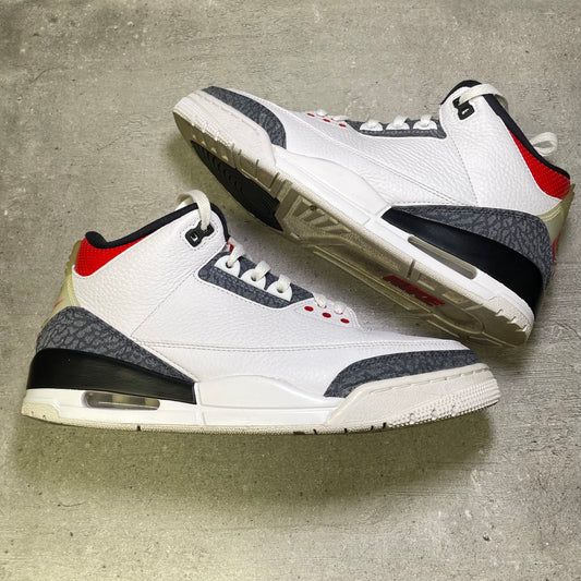 Jordan 3 Red Denim (42.5EU)